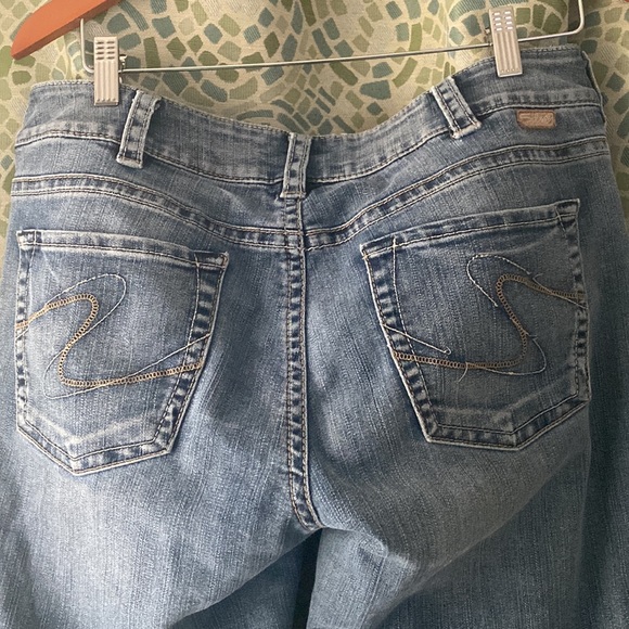 Silver Julia Boot Leg Jeans 33 - Picture 5 of 14